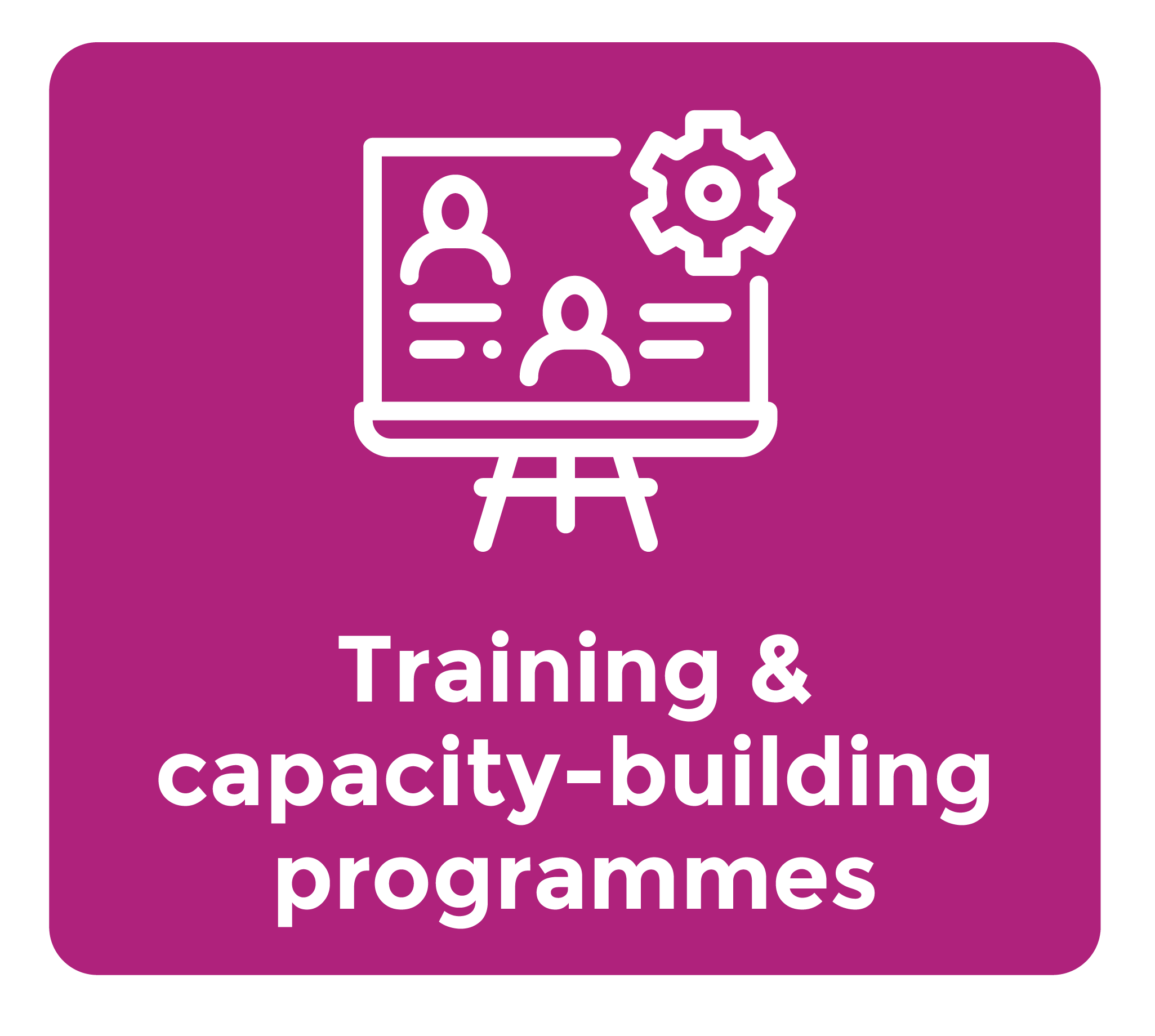 Training & capacity-building programmes