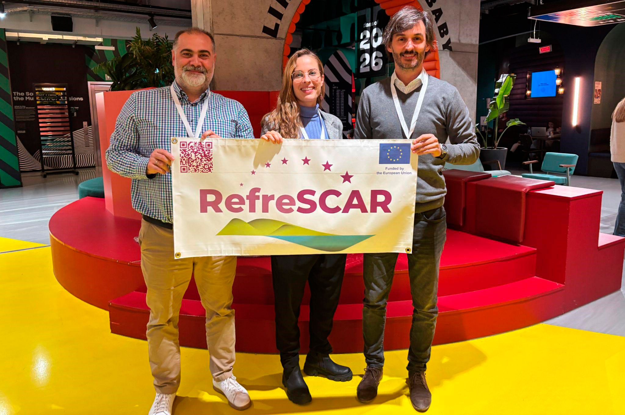image of the experts: Pablo, Laura and Maladen