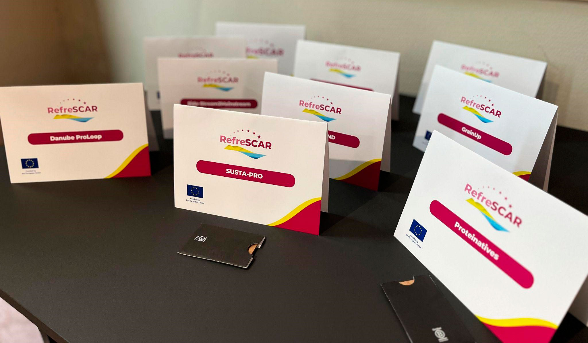 identification plates for the working groups