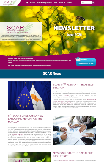 SCAR newsletter June 2025