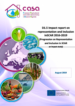 Deliverable 1.5 - Impact report on representation and inclusion in SCAR 2016-2019