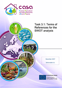 Deliverable 3.1 - Terms of References for the SWOT analysis