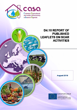 Deliverable 4.10 - Report of published leaflets on SCAR activities