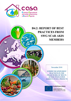 Deliverable 4.2 - Report of Best Practices from SWG SCAR AKIS members
