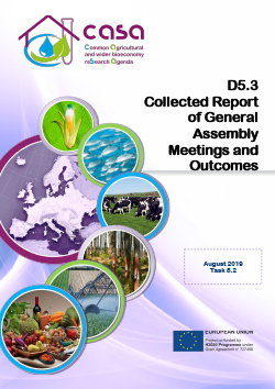 Deliverable 5.3 - Collected Report of General Assembly Meetings and Outcomes