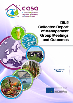 Deliverable 5.5 - Collected Report of Management Group Meetings and Outcomes