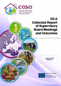 Deliverable 5.6 - Collected Report of Supervisory Board Meetings and Outcomes