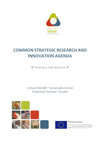 COMMON STRATEGIC RESEARCH AND INNOVATION AGENDA - Finding a new balance - Full version