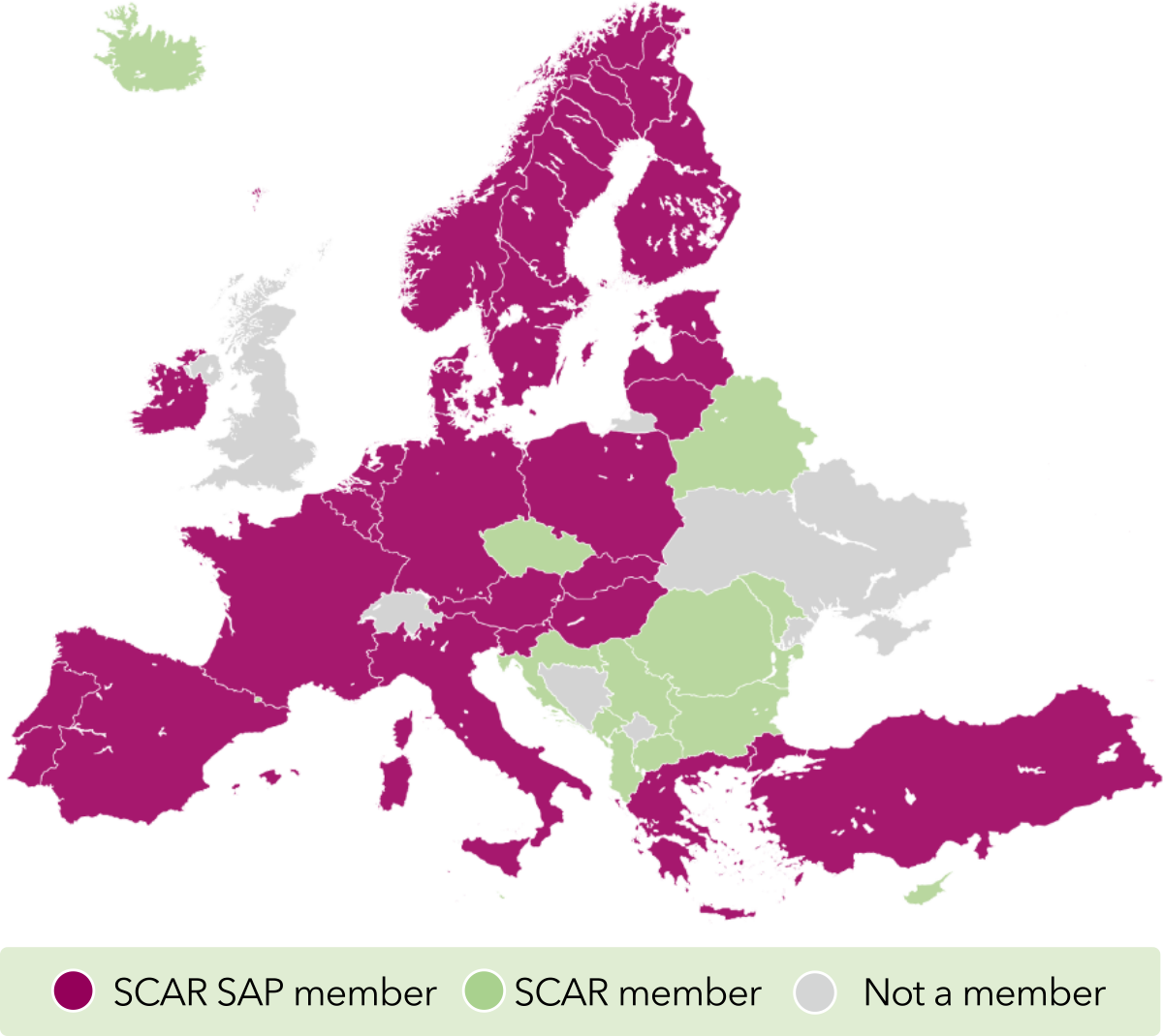 SAP CWG map