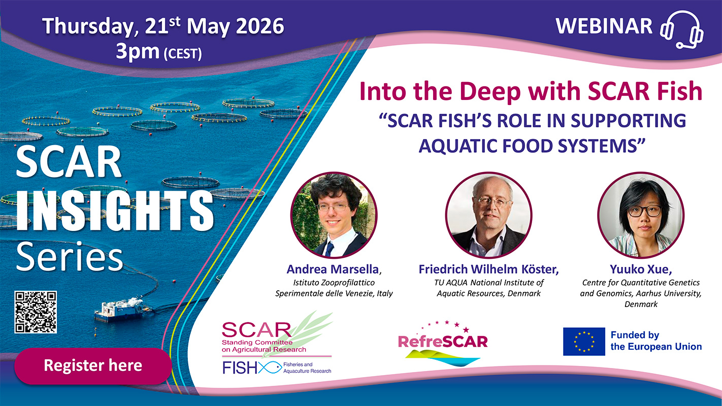 SCAR Insights Series - "Into the Deep with SCAR Fish - SCAR FISH’s role in supporting aquatic food systems"