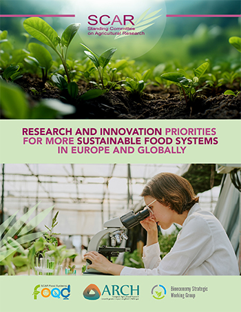 SCAR Research innovation priorities sustainable food systems Europe globally