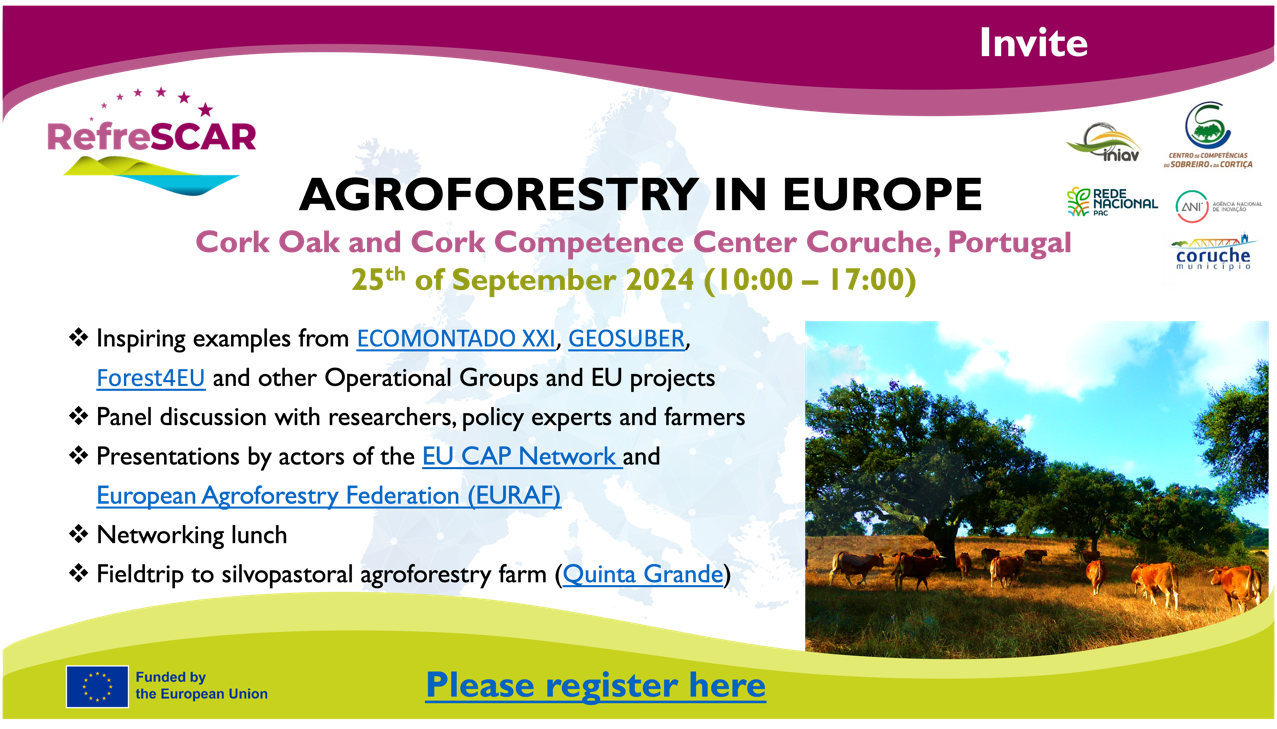 RefreSCAR Event Agroforestry in Europe