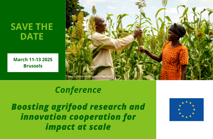 Conference “Boosting agrifood research and innovation cooperation for impact at scale”