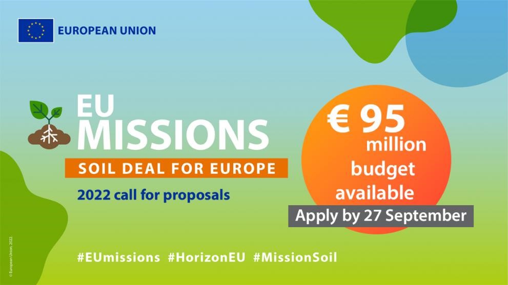 EU Soil Mission: €95 million call opens