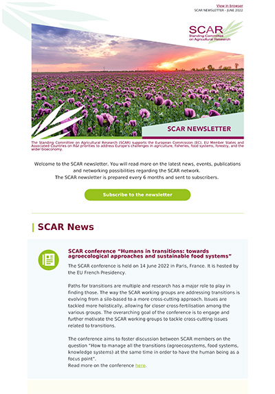 SCAR Newsletter 1