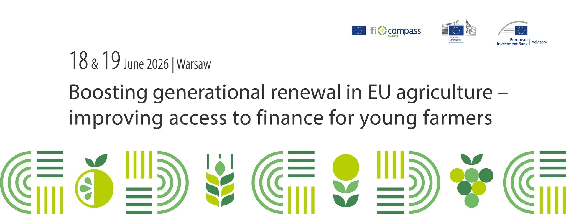Conference: Boosting generational renewal in EU agriculture – improving access to finance for young farmers